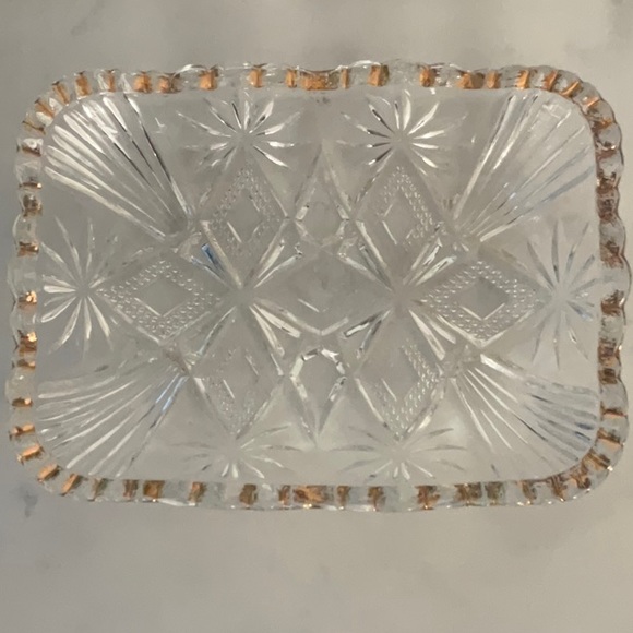 Dining Vintage Cut Glass Candy Dishes Poshmark